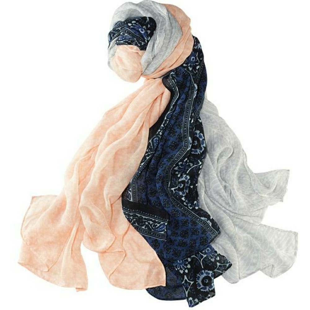 3 beautiful scarves for one price